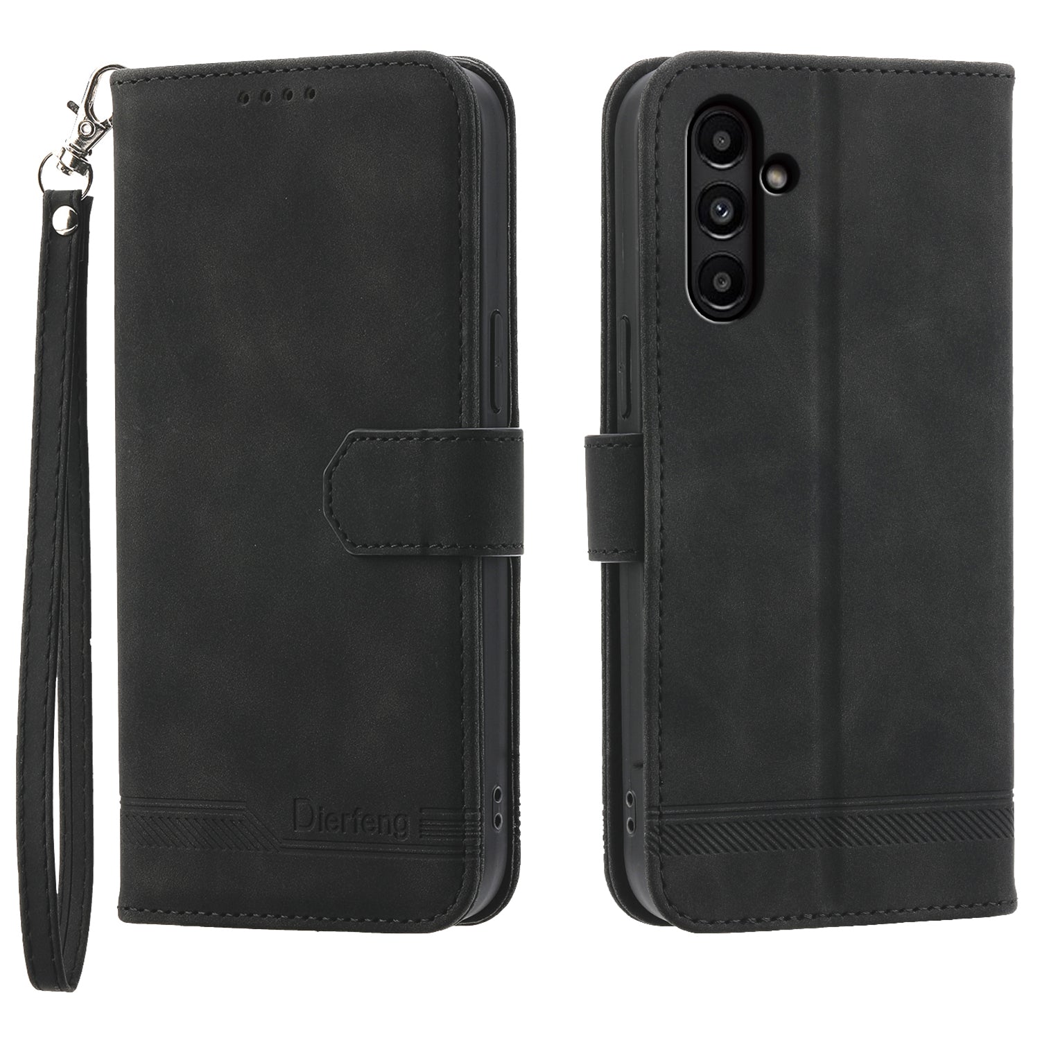 DIERFENG DF-03 For Samsung Galaxy A15 Case Shockproof Leather Stand Phone Cover Wallet DIERFENG DF-03 For Samsung Galaxy A15 Case Shockproof Leather Stand Phone Cover Wallet